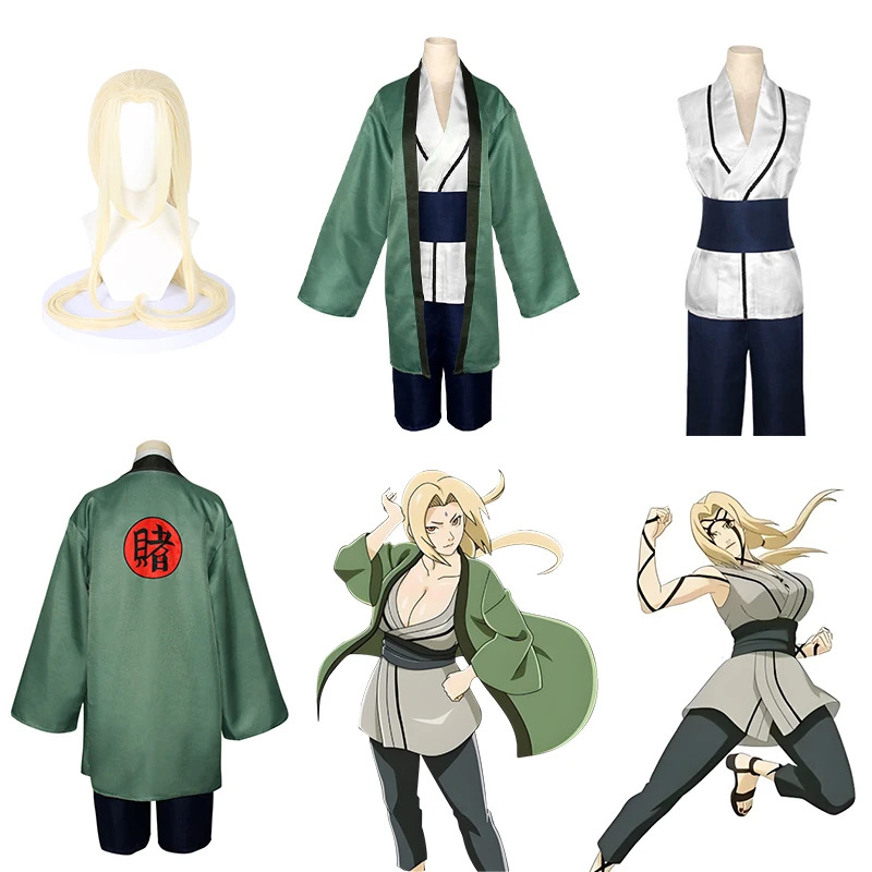 Anime Cosplay Youtube - Tsunade Cosplay Costume Anime Cartoon Girls