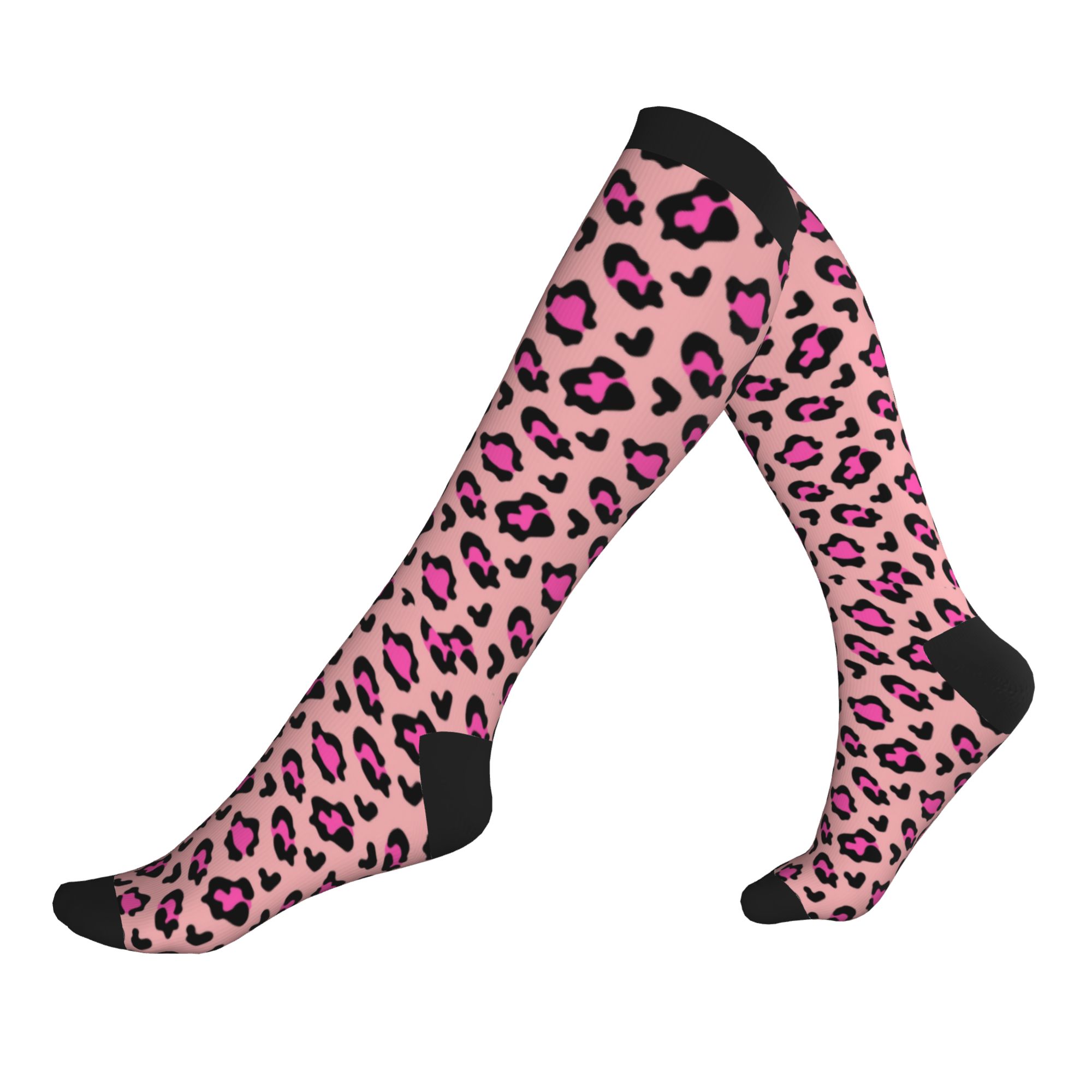 Anime Cosplay Simple - Pink Spotted Animal Pattern Men's Sports