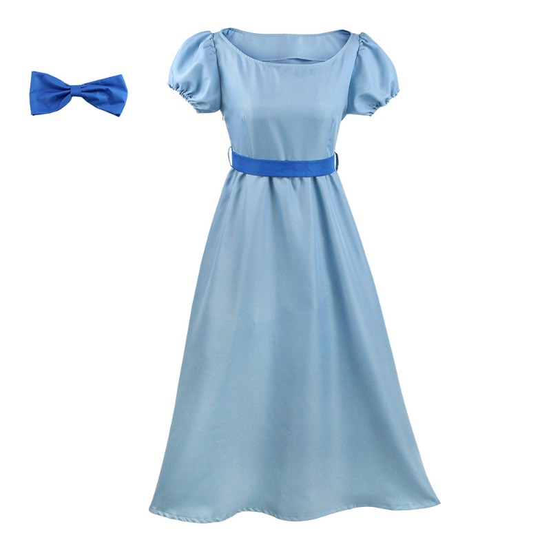Anime Cosplay Simple - Wenday Dearling Role Play Costume Blue