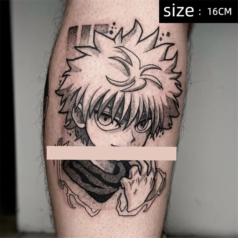 Cosplay Anime Killua Zoldyck - HUNTER X HUNTER Anime Temporary Cosplay