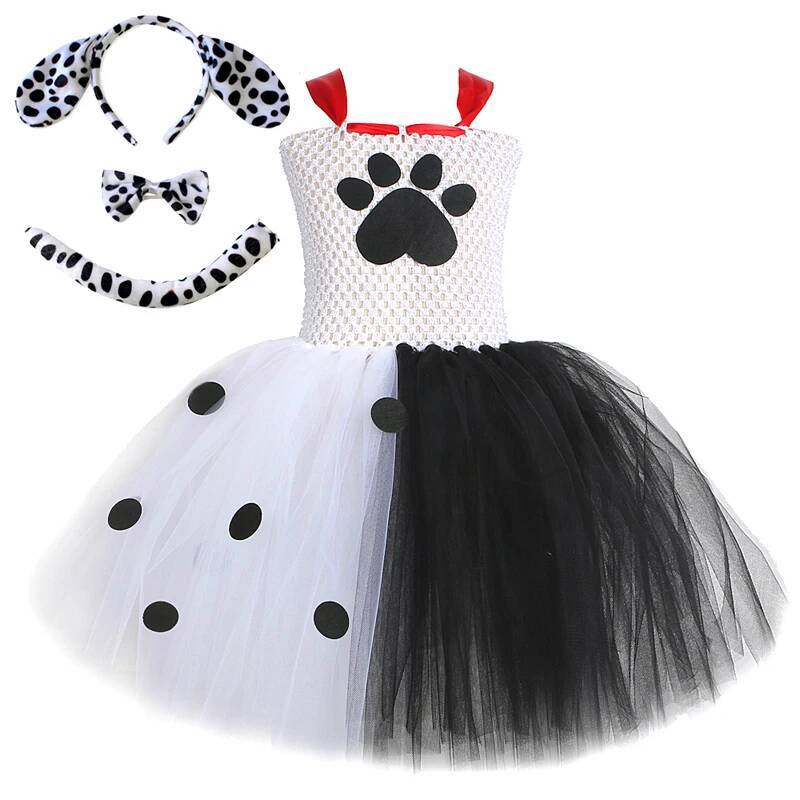 Anime Cosplay Simple - Dalmatians Dog Tutu Dress for Baby