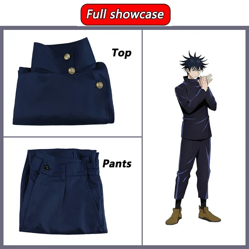 Anime Cosplay Jujutsu - Fushiguro Megumi Cosplay Costume Anime Jujutsu