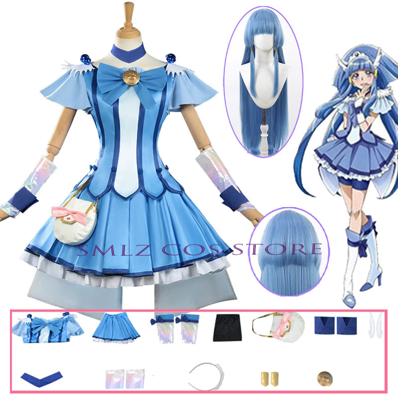 Anime Cosplay Outfits For Women - Cure Beauty Cosplay Anime Smile Glitter