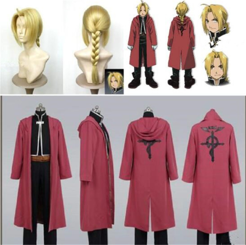 Fullmetal Alchemist Coat - Fullmetal Alchemist Edward Elric Trang Phục