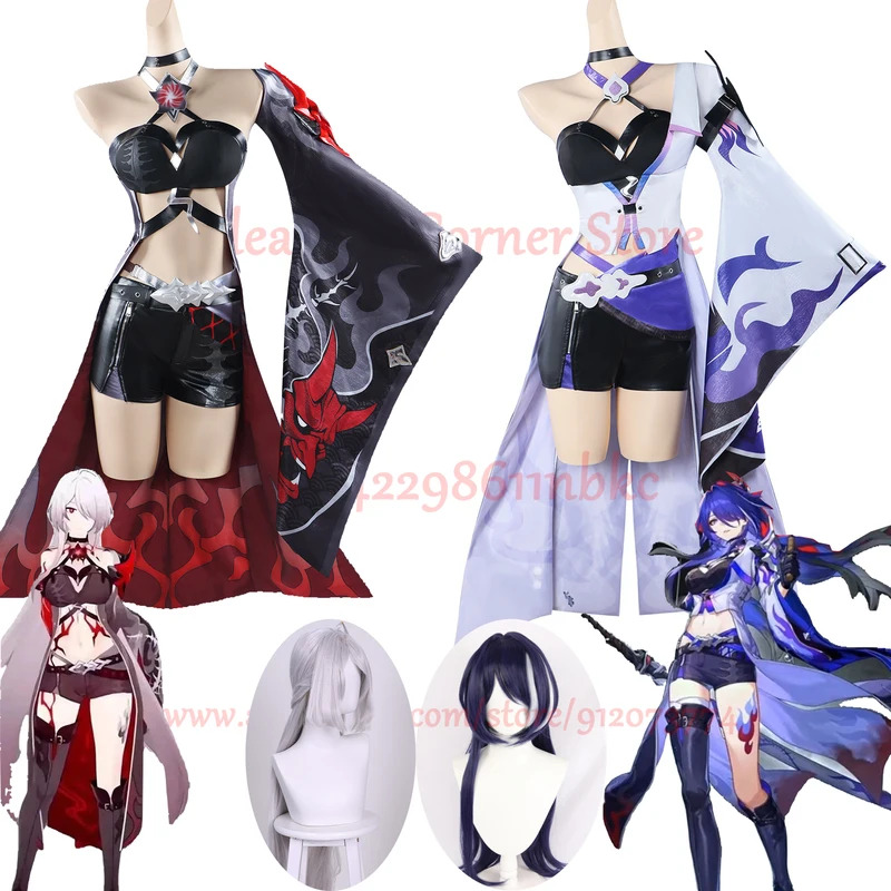Anime Cosplay Youtube - In Stock Acheron Cosplay Costume Honkai