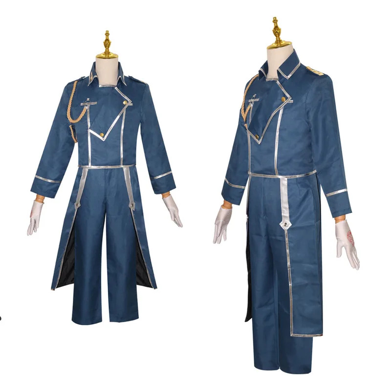 Fullmetal Alchemist Coat - Anime Fullmetal Alchemist Roy Mustang Cosplay