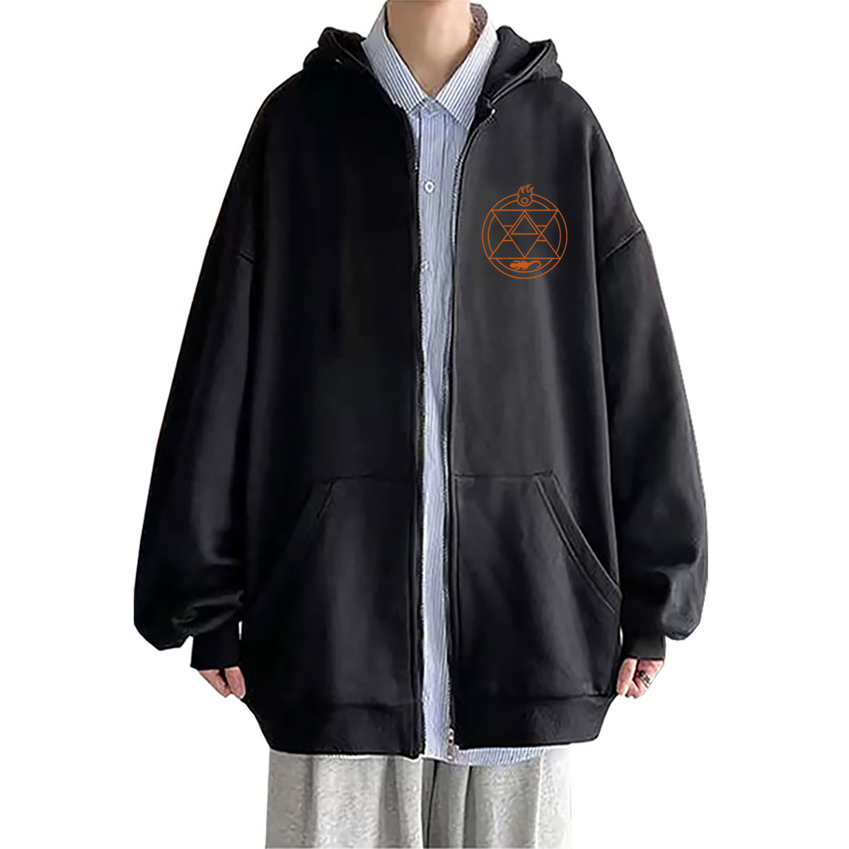 Fullmetal Alchemist Coat - Anime Fullmetal Alchemist Roy Mustang Graphic