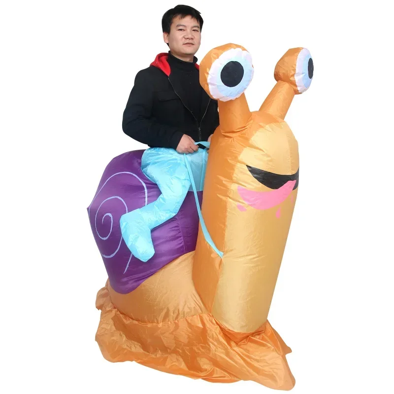 Anime Cosplay Simple - Inflatable Costume Riding on Snail Funny