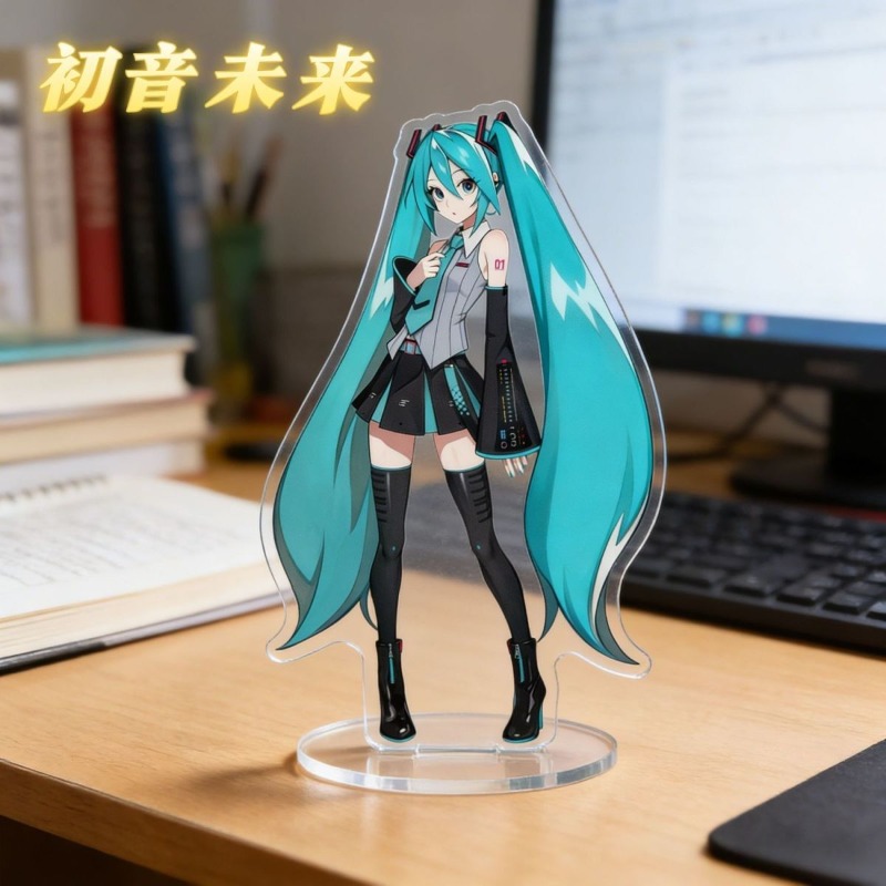 Hatsune Miku 10cm Acrylic Stan - đánh giá và giá Anime Cosplay Cute