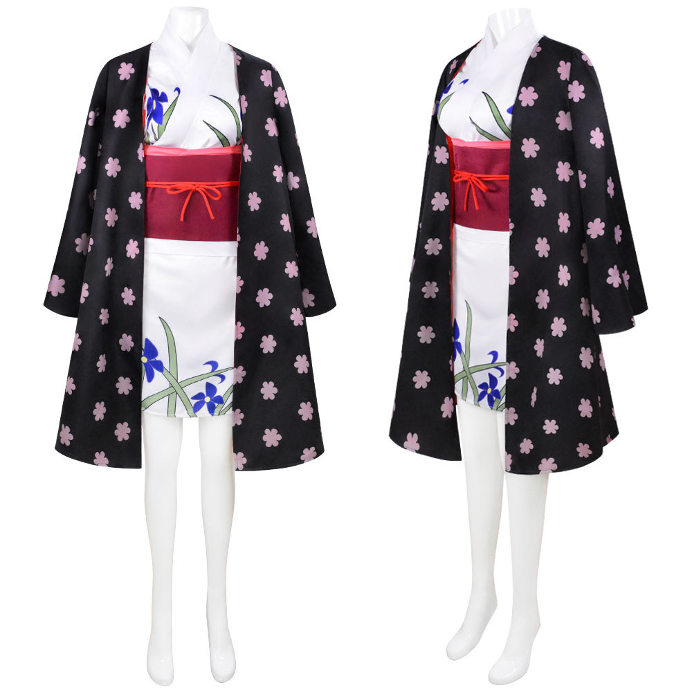 Women's Outfit Nico Robin Cosp - đánh giá và giá Anime Cosplay Kimono