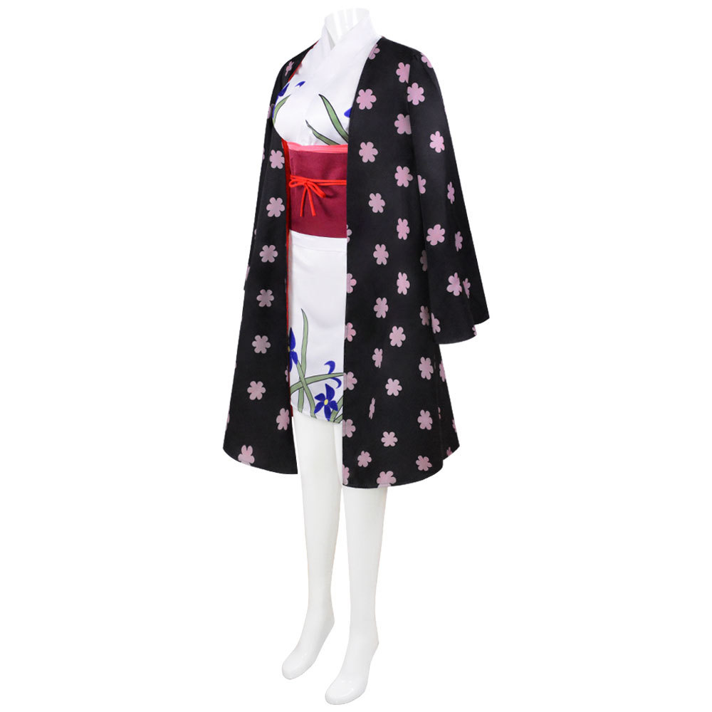 Women's Outfit Nico Robin Cosp - đánh giá và giá Anime Cosplay Kimono