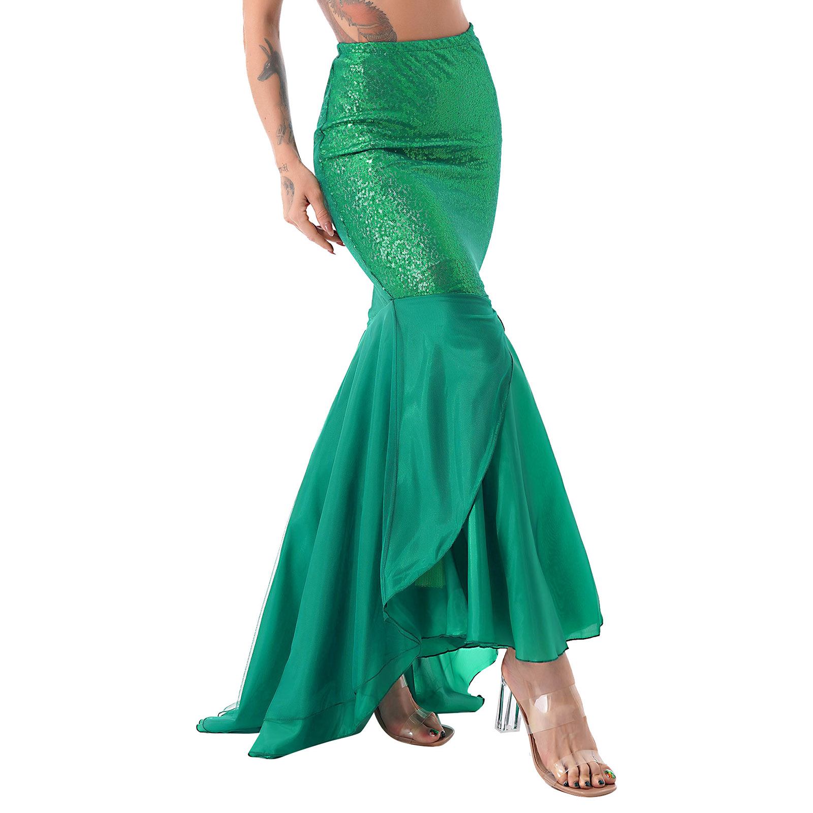 Sequined Women Female Mermaid  - đánh giá và giá Anime Cosplay Little Girl