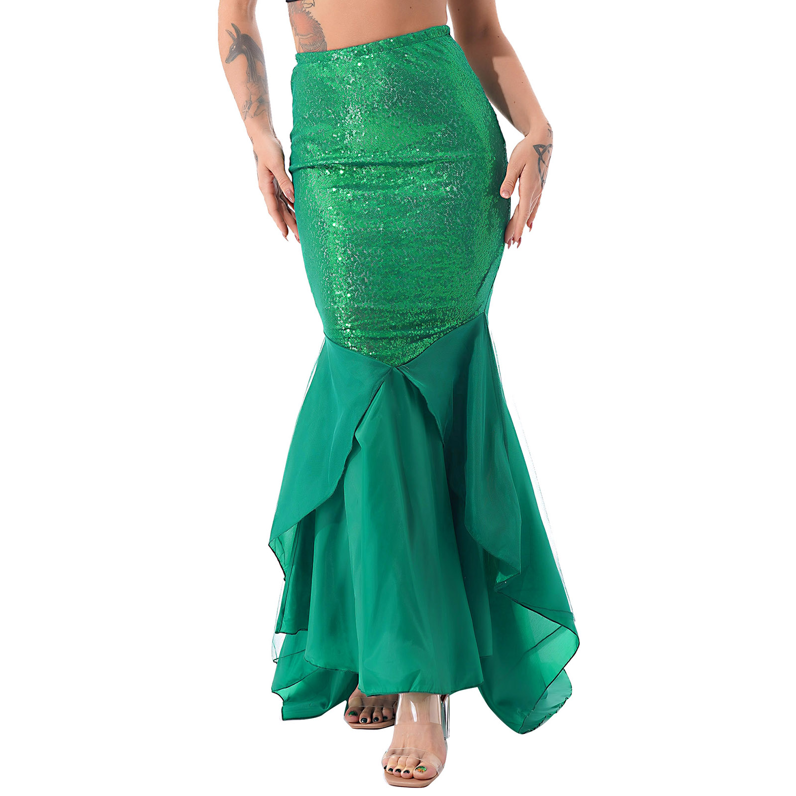 Sequined Women Female Mermaid  - đánh giá và giá Anime Cosplay Little Girl