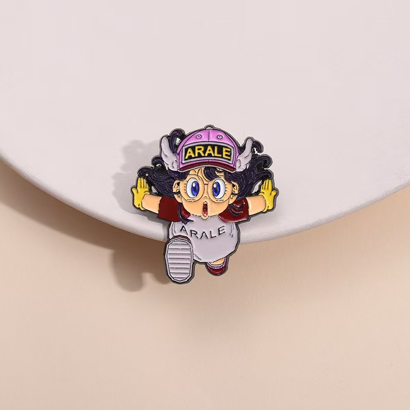 Cartoon Dr. Slump Arale Badge  - đánh giá và giá Anime Cosplay Little Girl