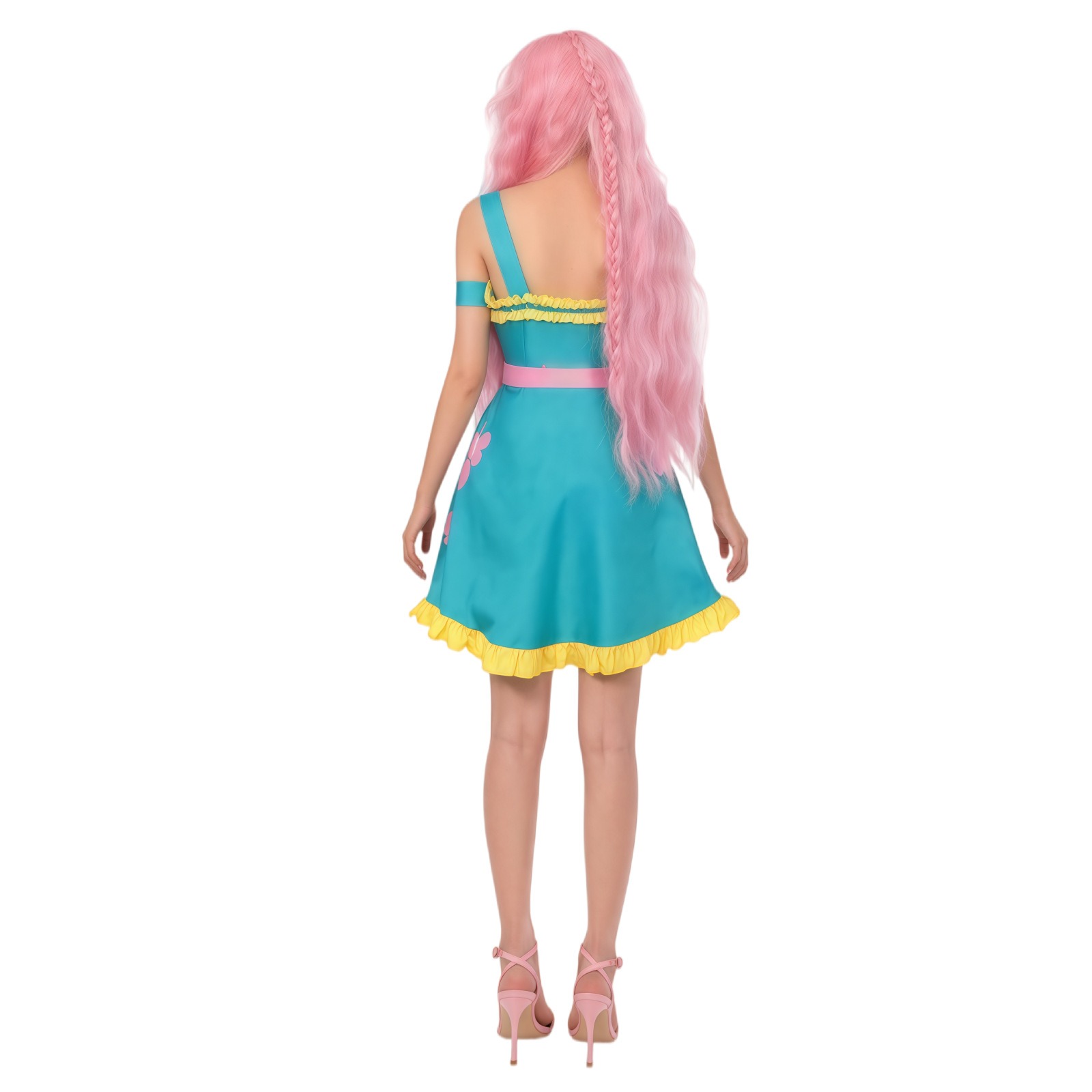 Equestria Girls My Fluttershy  - đánh giá và giá Anime Cosplay Little Girl