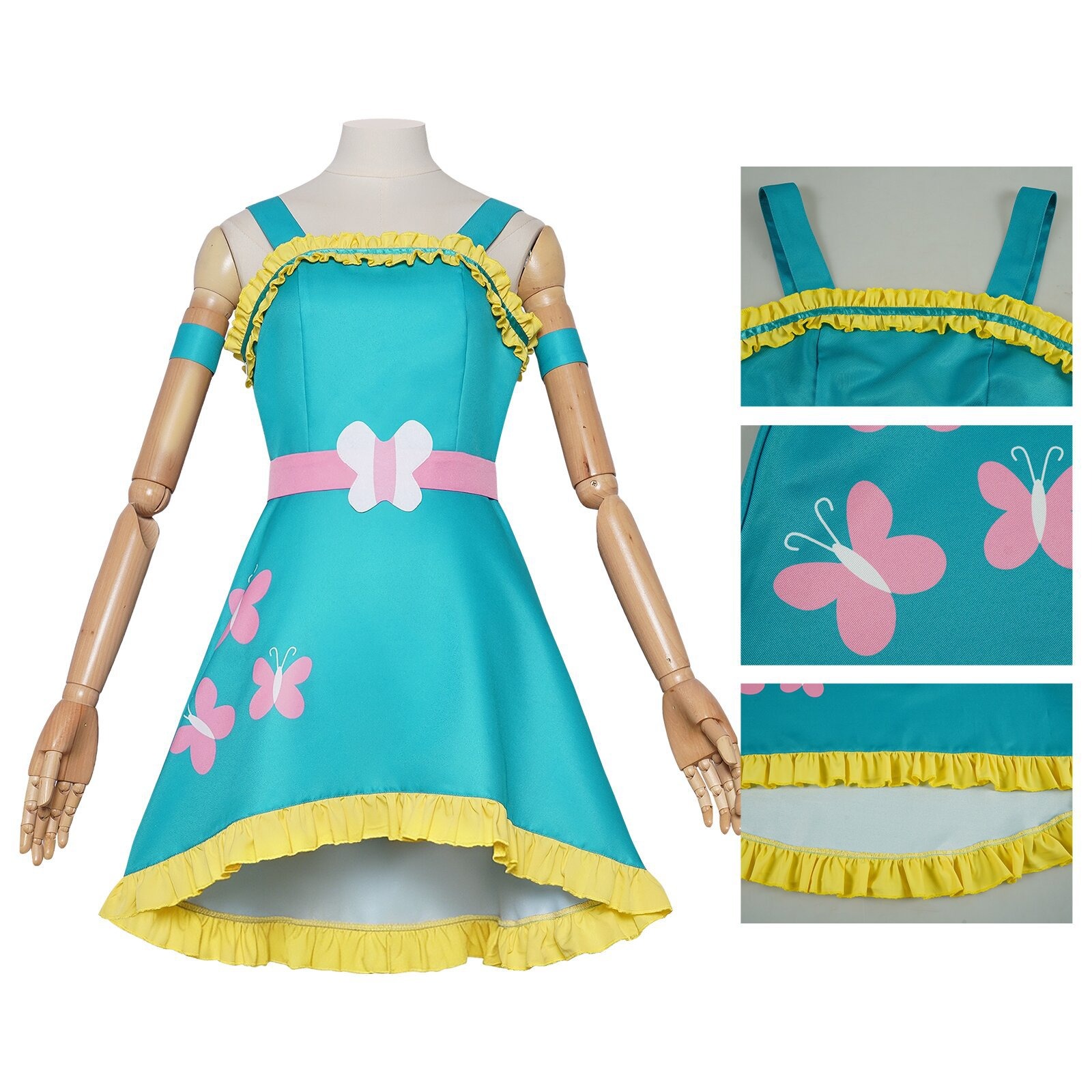 Equestria Girls My Fluttershy  - đánh giá và giá Anime Cosplay Little Girl