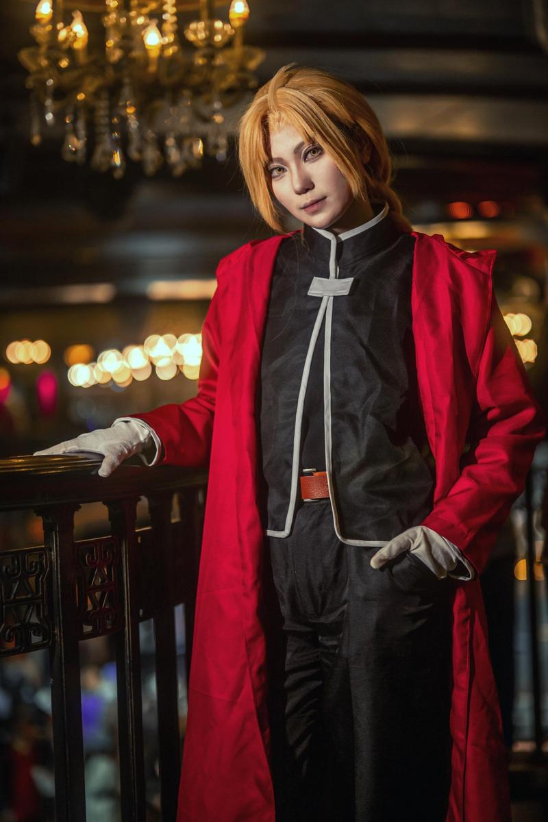 Fullmetal Edward Elric Cosplay - đánh giá và giá Fullmetal Alchemist Coat