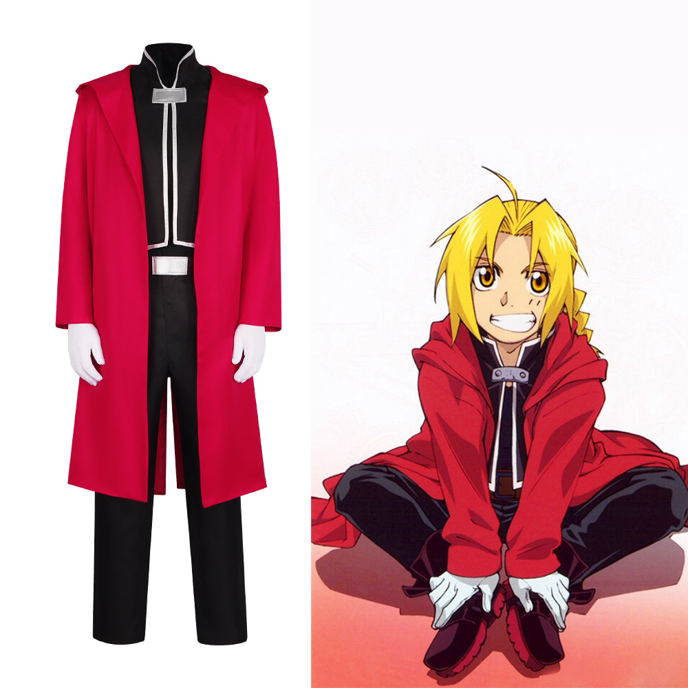 Fullmetal Edward Elric Cosplay - đánh giá và giá Fullmetal Alchemist Coat