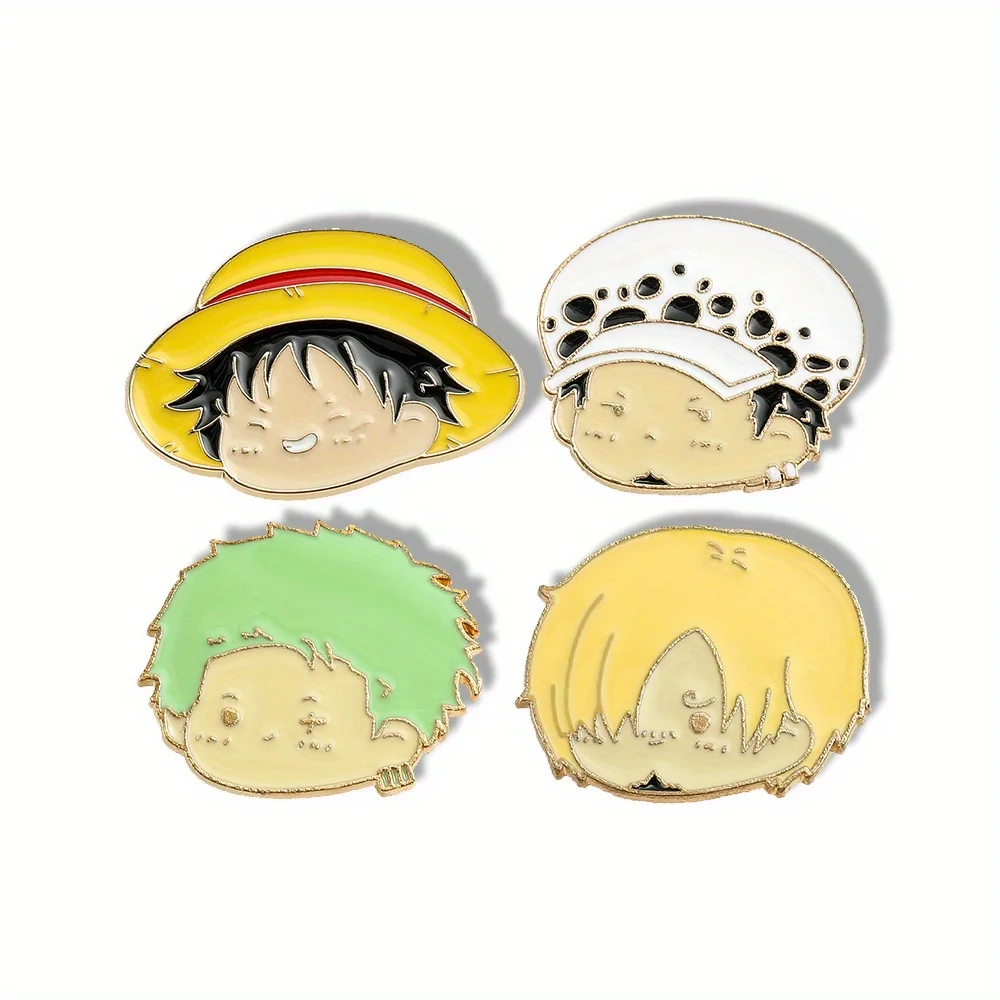 4 Pcs Anime Character Brooch S - đánh giá và giá Anime Cosplay Simple