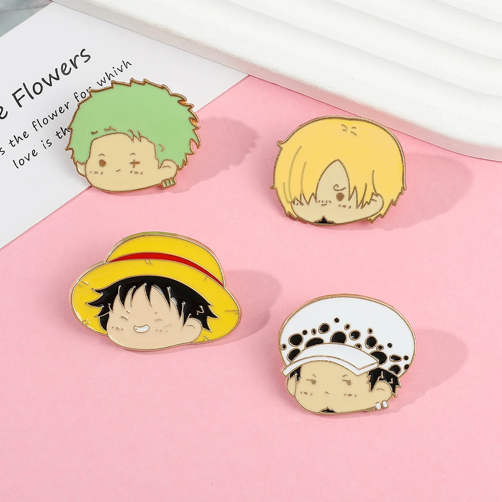 4 Pcs Anime Character Brooch S - đánh giá và giá Anime Cosplay Simple