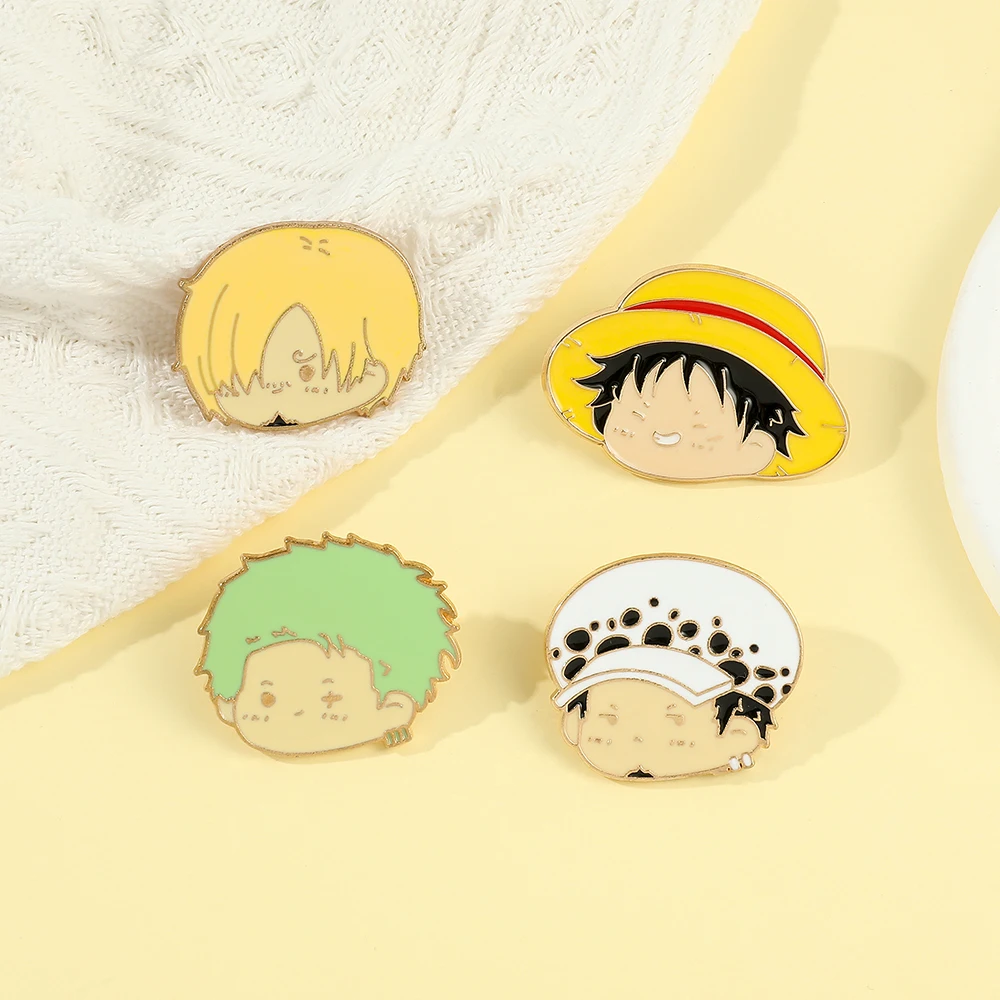 4 Pcs Anime Character Brooch S - đánh giá và giá Anime Cosplay Simple