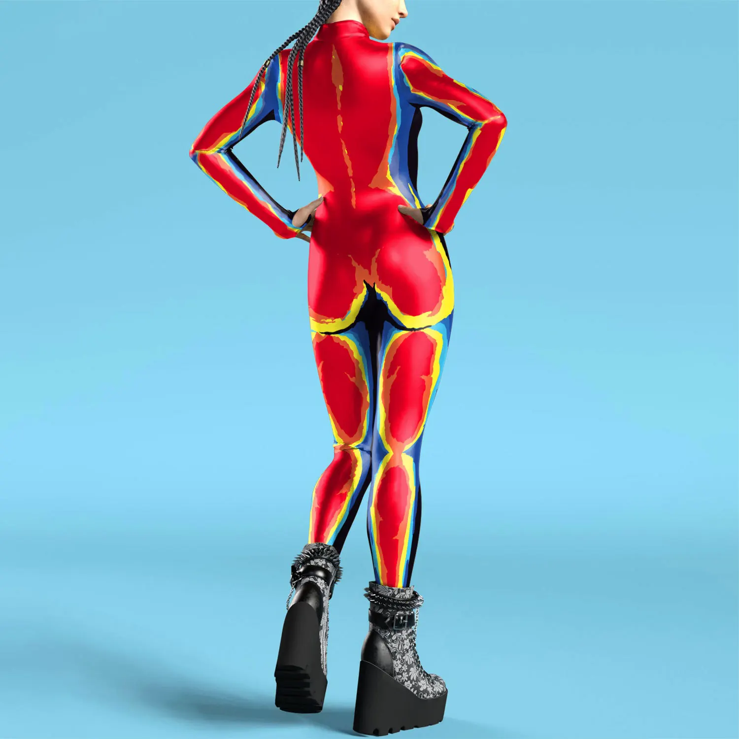 Women 3D Print Zentai Bodysuit - đánh giá và giá Anime Cosplay Images
