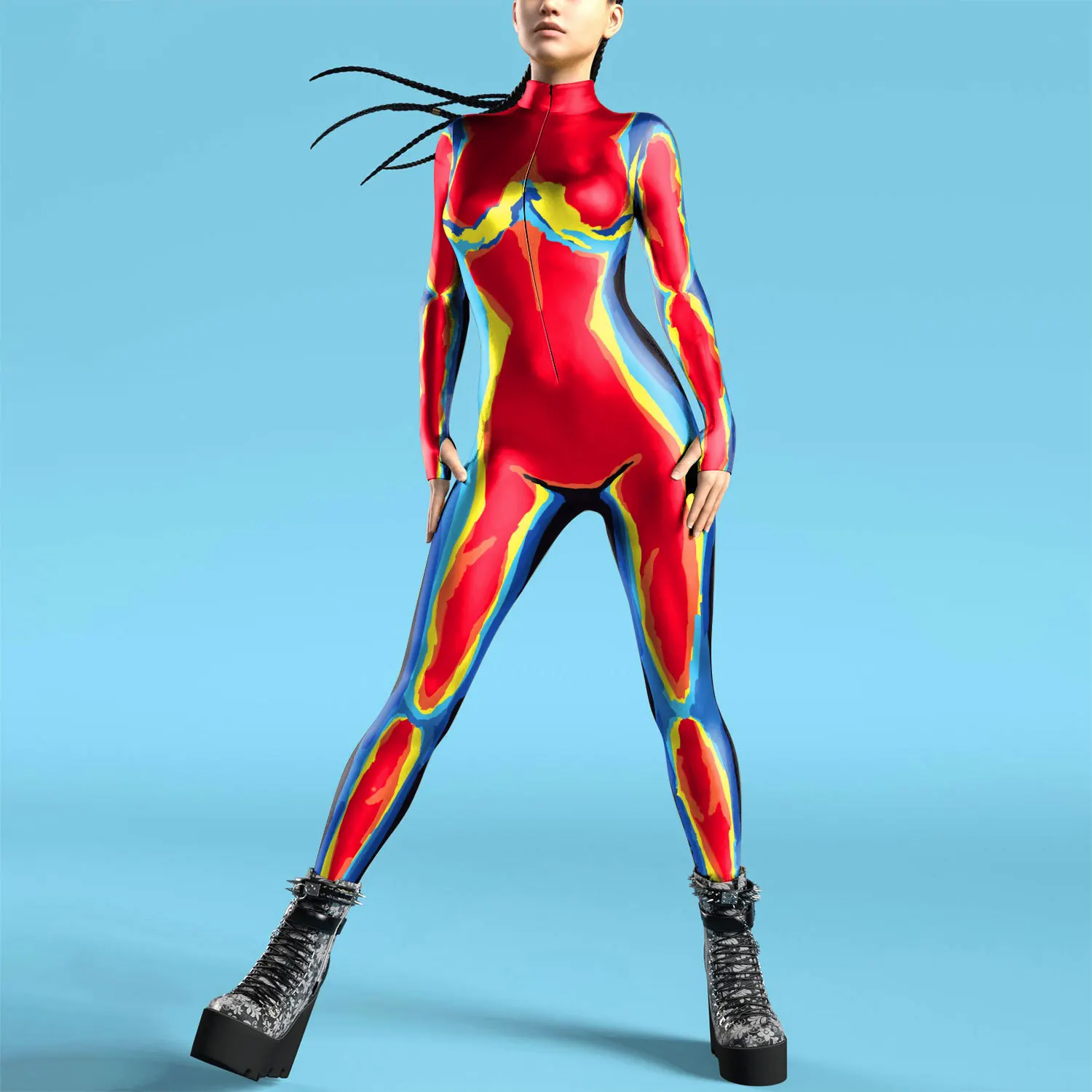 Women 3D Print Zentai Bodysuit - đánh giá và giá Anime Cosplay Images