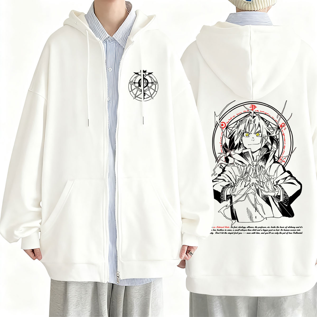 Anime Fullmetal Alchemist Zipp - đánh giá và giá Fullmetal Alchemist Coat