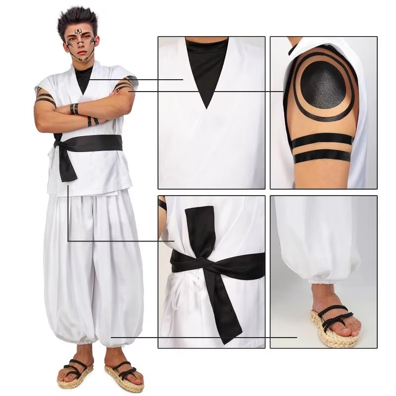 Ryomen Sukuna Cosplay Costume  - đánh giá và giá Anime Cosplay Jujutsu