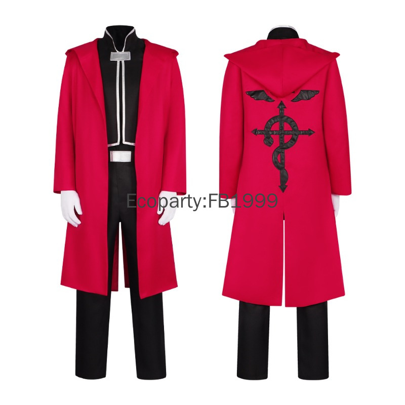 Anime Alchemist Edward Elric C - đánh giá và giá Fullmetal Alchemist Coat