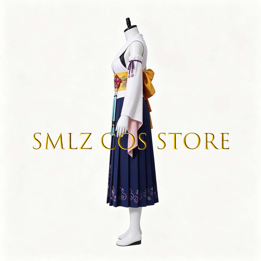 Smlz FFX Yuna Cosplay Anime FF - đánh giá và giá Anime Cosplay Outfits For Women