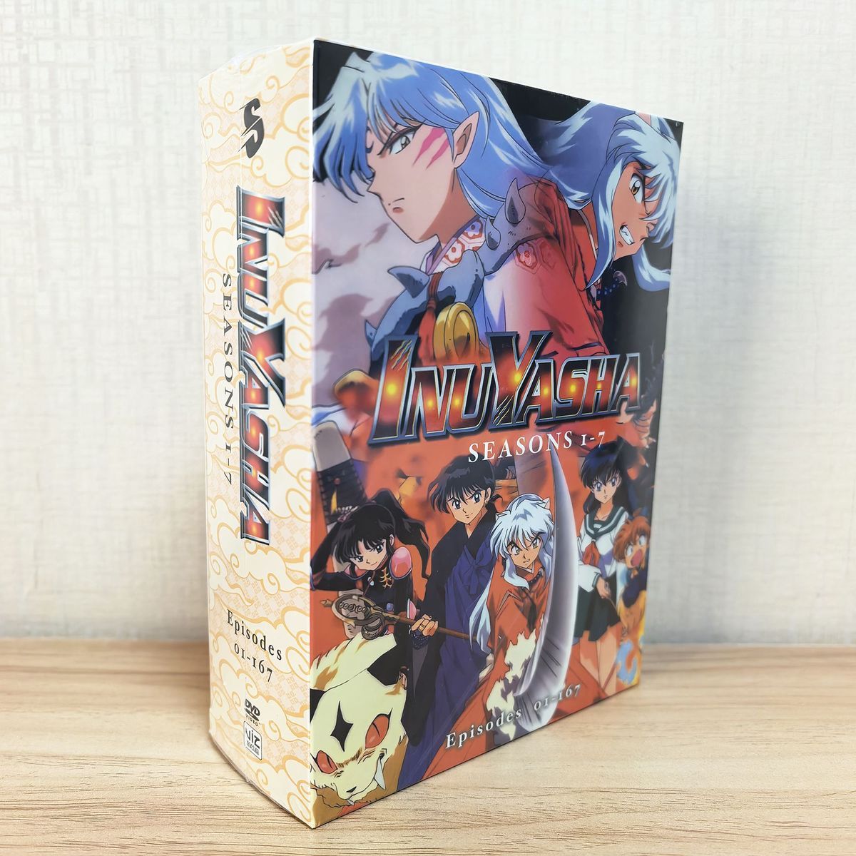 Anime Inuyasha 1-7 32pcs DVD 1 - đánh giá và giá Anime Cosplay Images