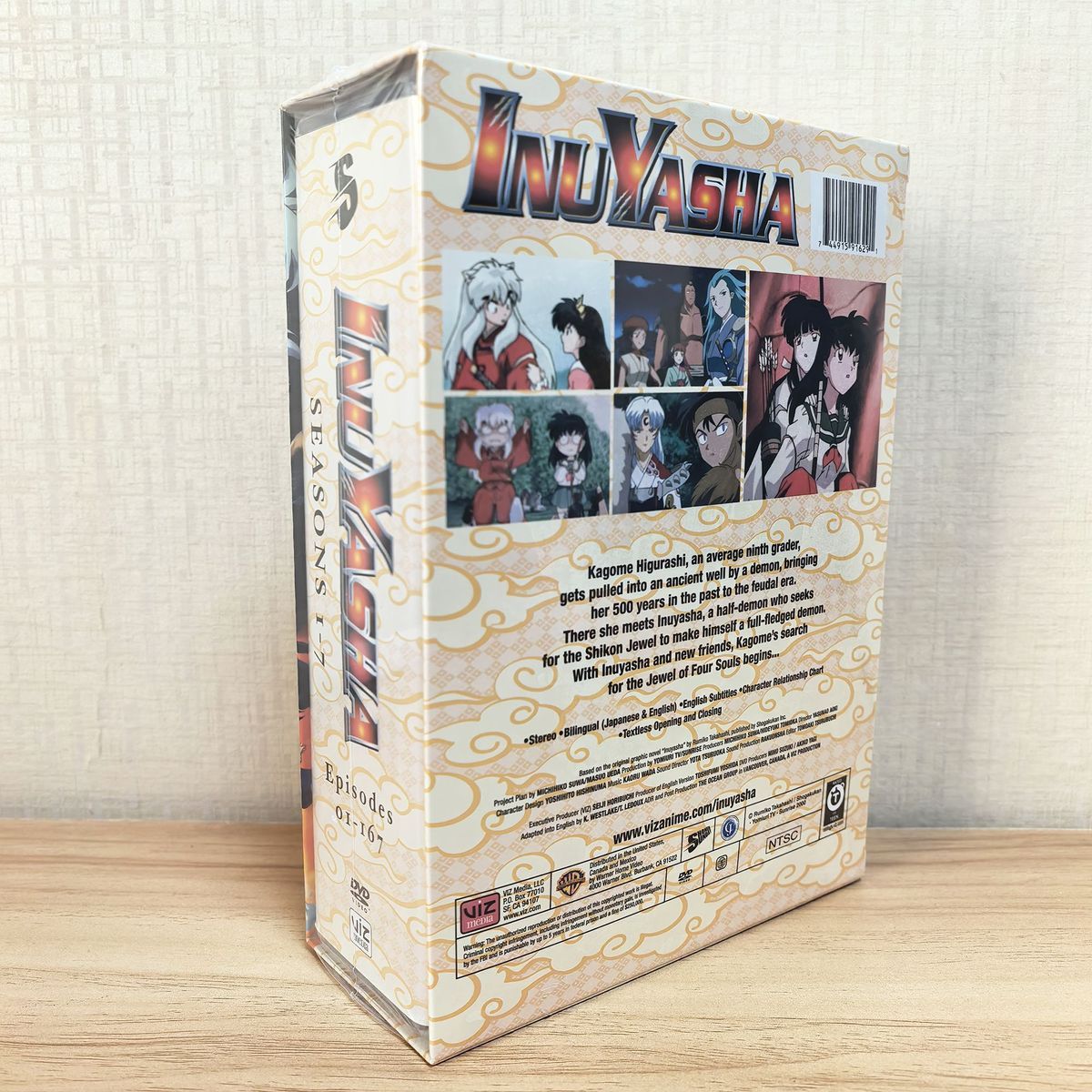 Anime Inuyasha 1-7 32pcs DVD 1 - đánh giá và giá Anime Cosplay Images