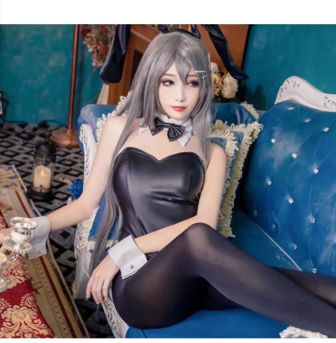 Sexy Bunny Girl Sakurajima Mai - đánh giá và giá Anime Cosplay Jumpsuit