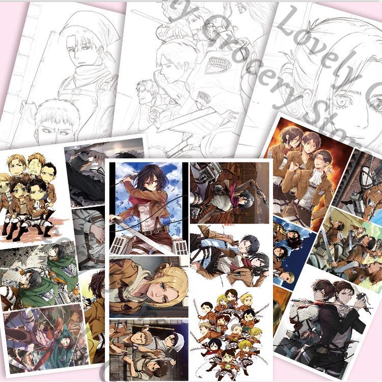 Anime Eren Jaeger Mikasa·Acker - đánh giá và giá Anime Cosplay Drawing