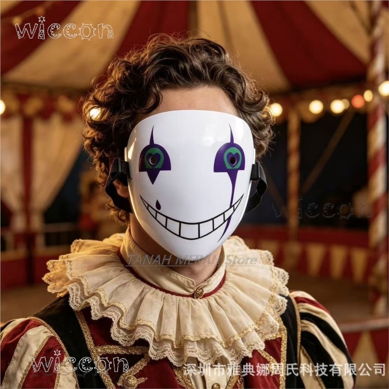 Halloween Pierrot The Freak Ci - đánh giá và giá Anime Cosplay Face