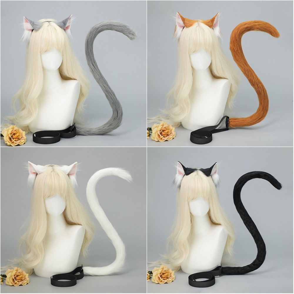 Handmade Plush Cat Ears Headba - đánh giá và giá Anime Cosplay Simple