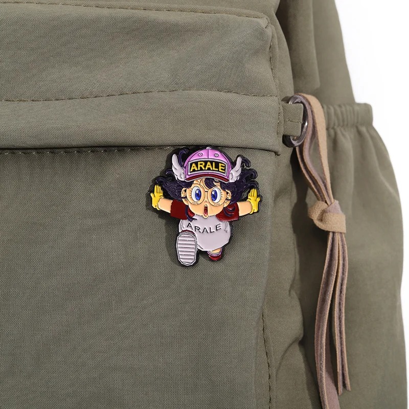 Cartoon Dr. Slump Arale Badge  - đánh giá và giá Anime Cosplay Little Girl