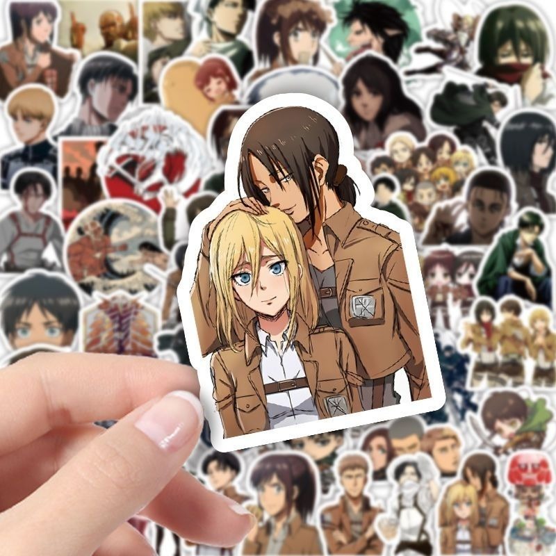 60Pcs Attack on Titan Anime St - đánh giá và giá Anime Cosplay Cute
