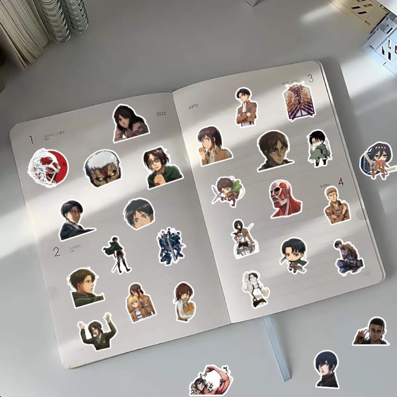 60Pcs Attack on Titan Anime St - đánh giá và giá Anime Cosplay Cute