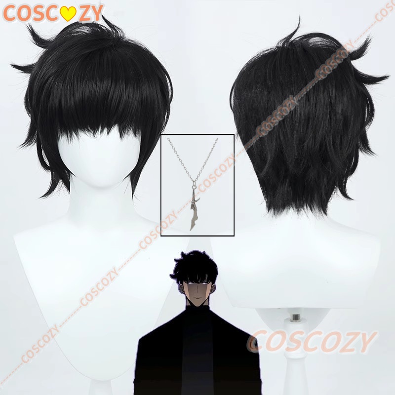 Sung Jinwoo Cosplay Wig from A - đánh giá và giá Cosplay Anime Solo