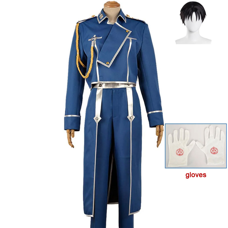 New Anime Alchemist Roy Mustan - đánh giá và giá Fullmetal Alchemist Coat