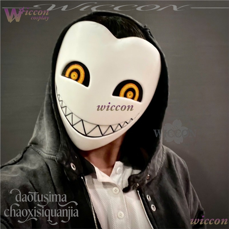 Scary 3D Printed Full Face Mas - đánh giá và giá Anime Cosplay Face