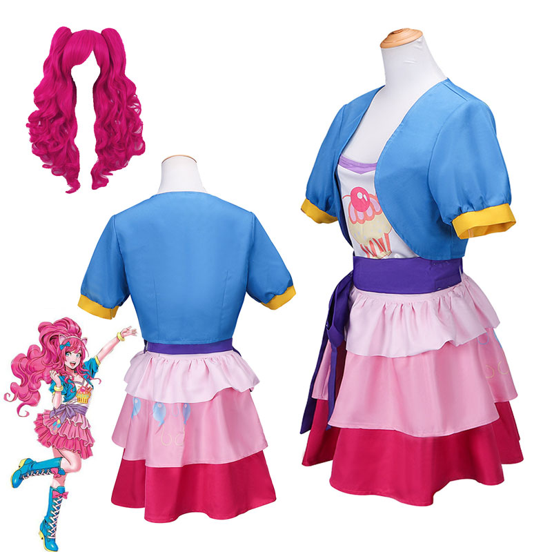 Anime Little Pony Pinkie Pie C - đánh giá và giá Anime Cosplay Little Girl