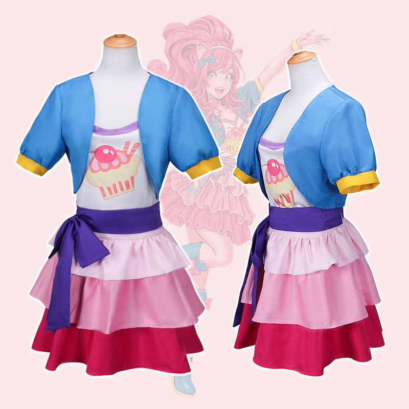 Anime Little Pony Pinkie Pie C - đánh giá và giá Anime Cosplay Little Girl