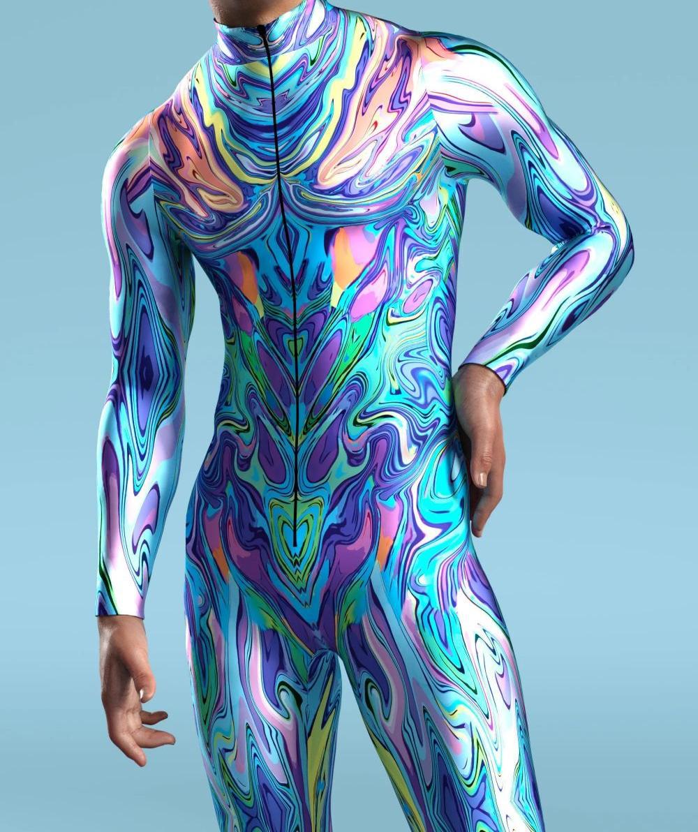 CyberPunk Jumpsuit Cool Colore - đánh giá và giá Anime Cosplay Drawing