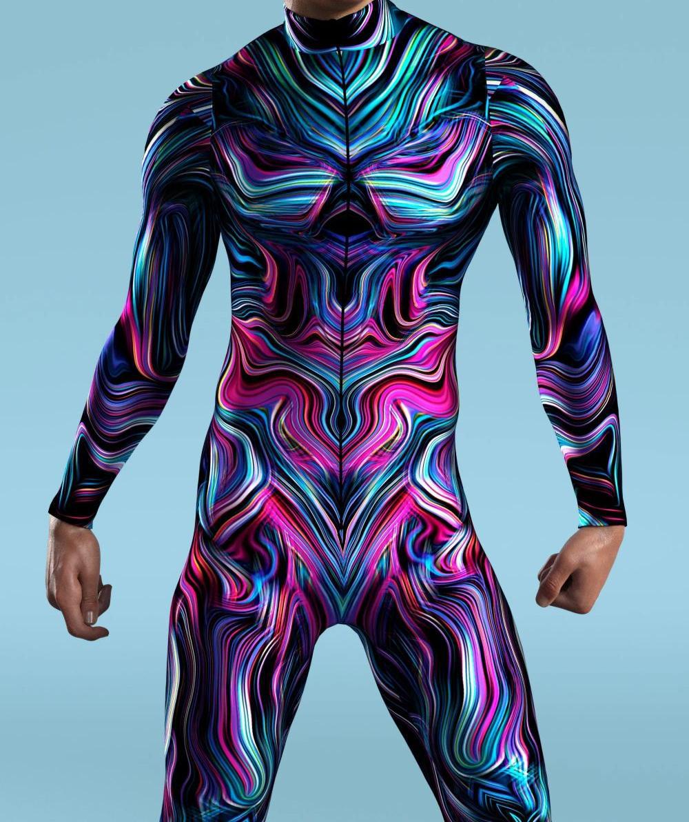CyberPunk Jumpsuit Cool Colore - đánh giá và giá Anime Cosplay Drawing