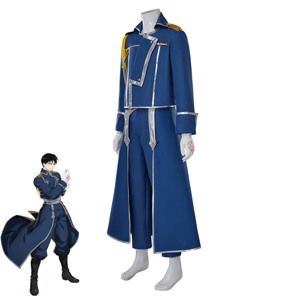 Blue Fight Military Uniform Co - đánh giá và giá Fullmetal Alchemist Coat