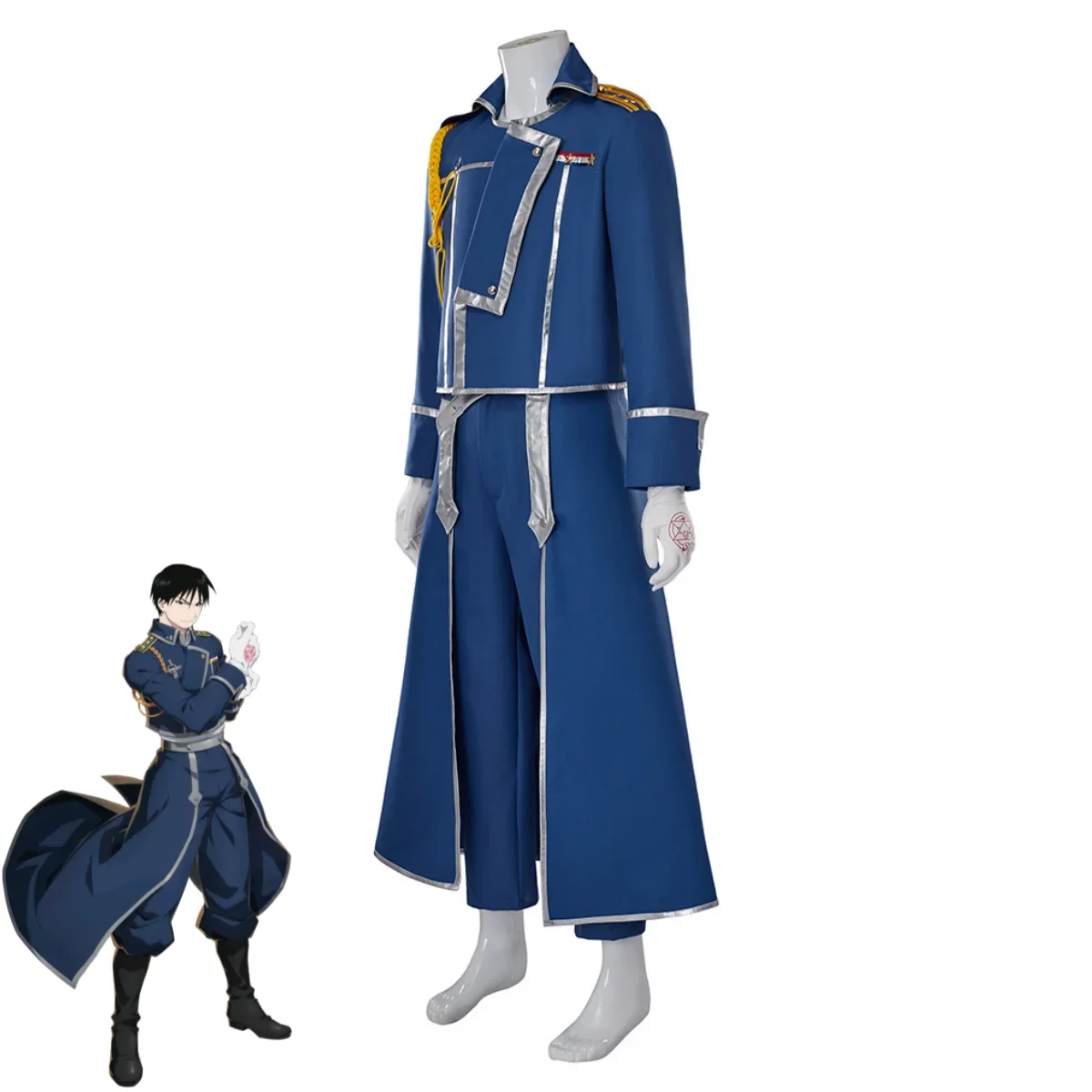 Blue Fight Military Uniform Co - đánh giá và giá Fullmetal Alchemist Coat
