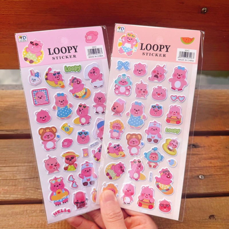 New Pororo Anime Cute Loopy 3D - đánh giá và giá Anime Cosplay Cute